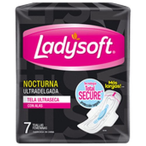 TOALLA FEMENINA UD MALLA C/A NOCT LADYSOFT 24X7UN