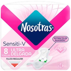 TOALLA FEMENINA U/DELGADA SUAVE NOSOTRAS 30X8UN