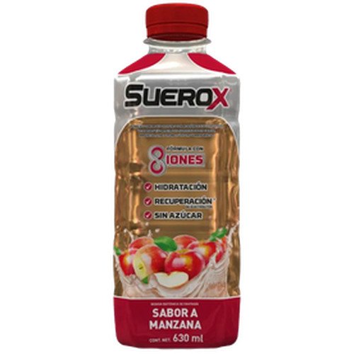 BEBIDA SUEROX MANZANA 12X630CC