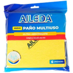 PANO AMARILLO ABSORBENTE AILEDA 6UNX50