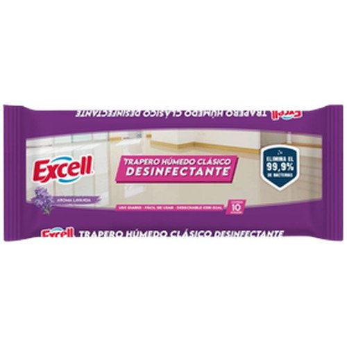 TRAPERO HUMEDO LAVANDA EXCELL 10X10 UN