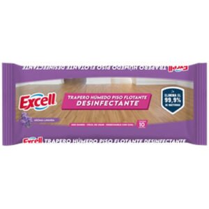 TRAPERO HUMEDO P.FLOTANTES LAVANDA EXCELL 10X10 UN