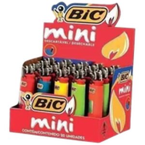 ENCENDEDOR J5 SLV GAMER MINI BIC DP 12X20UN