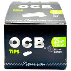 TIPS FILTRO CARTON PREMIUM OCB 25X 25UN