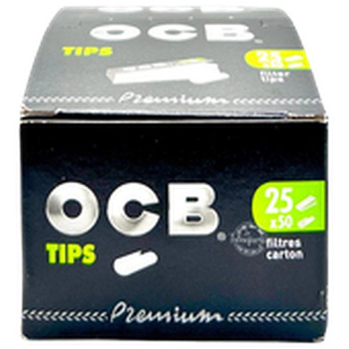TIPS FILTRO CARTON PREMIUM OCB 25X 25UN