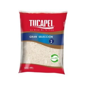 ARROZ GRAN SELECCION GRADO 2 TUCAPEL 10X500 GR