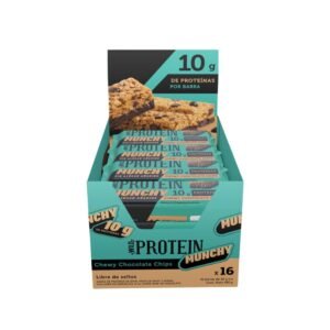 BARRA MUNCHY CHOC CHIPS WILD PROTEIN 12X16X30GR