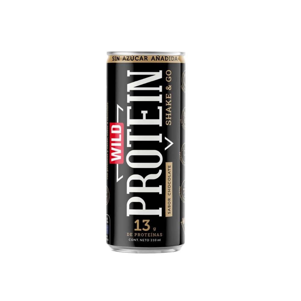 BATIDO PROTEIN SHAKE&GO CHOCOLATE LATA 12X310ML