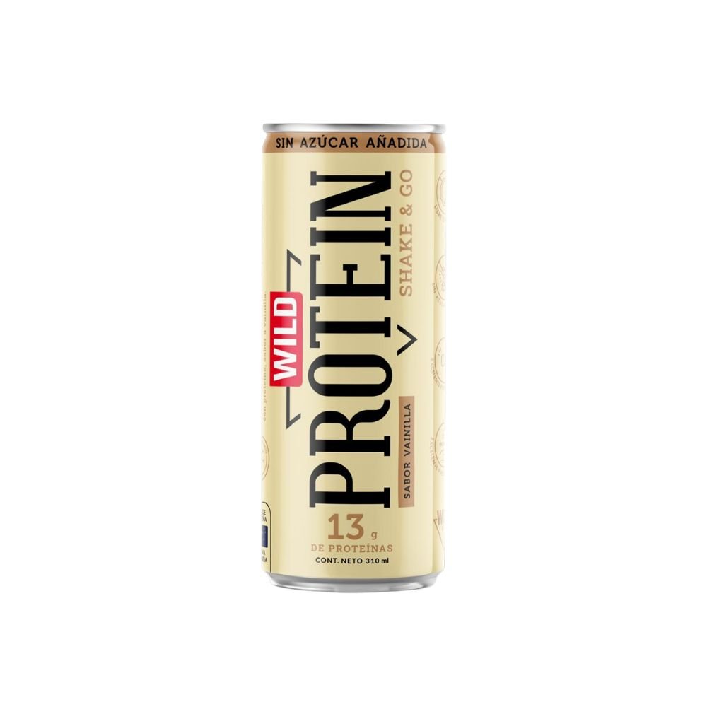 BATIDO PROTEIN SHAKE&GO VAINILLA LATA 12X310ML