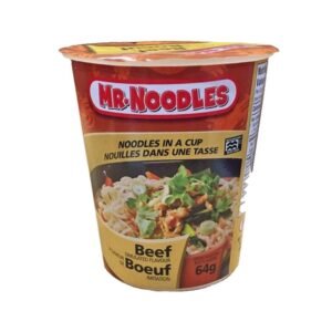 SOPA INSTANTANEA CARNE MR NOODLES 12X64 GR