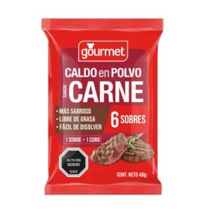 Caldo en Polvo Sabor Carne Gourmet