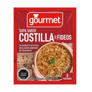 Sopa Instantánea Costilla con Fideos Gourmet 62 g