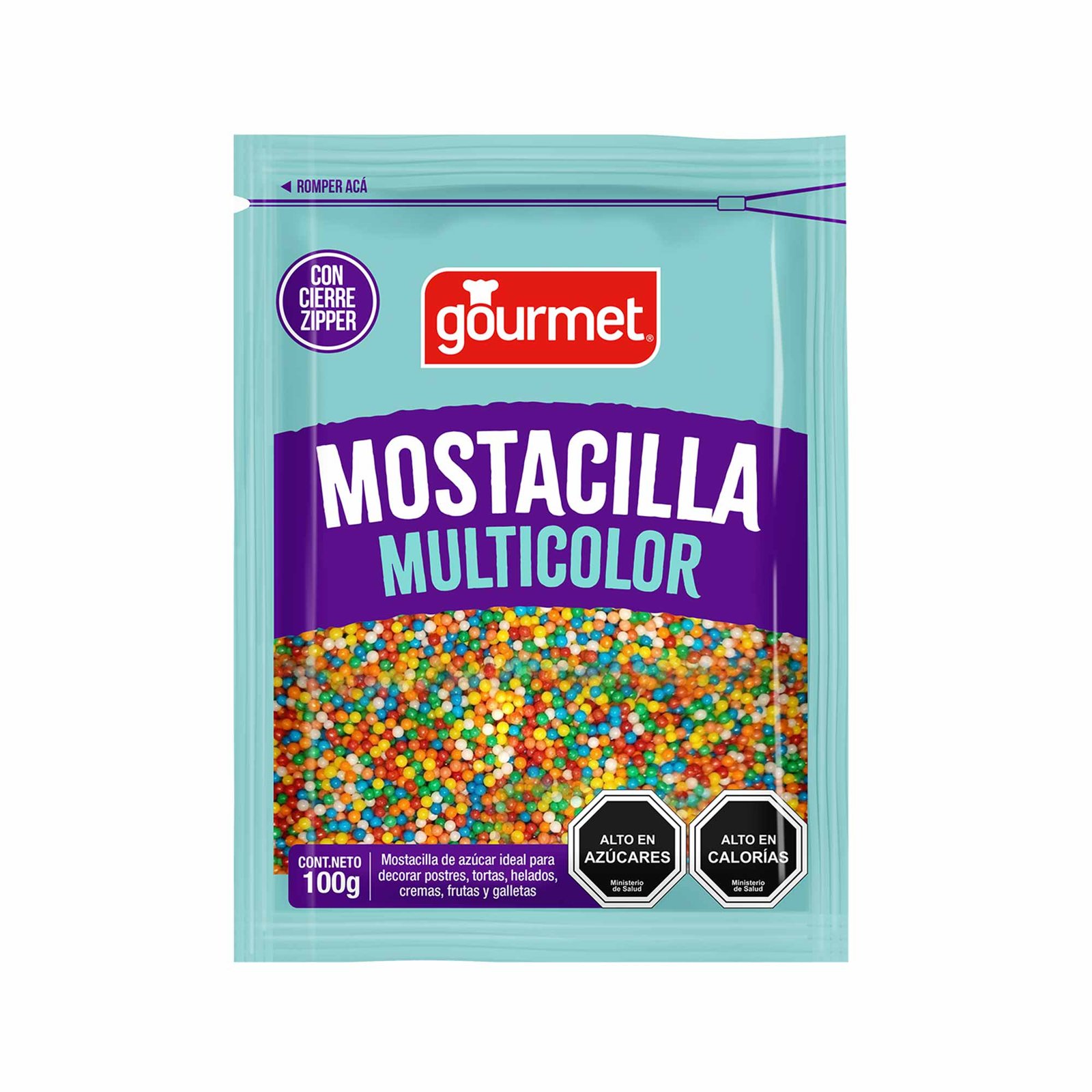 Mostacilla Multicolor Gourmet 100 g