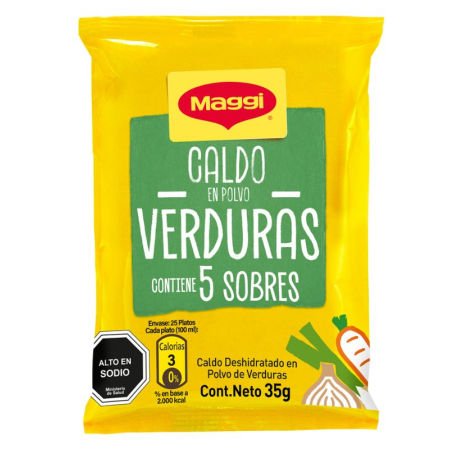 CALDO POLVO VERDURA MAGGI 2X15X35GR