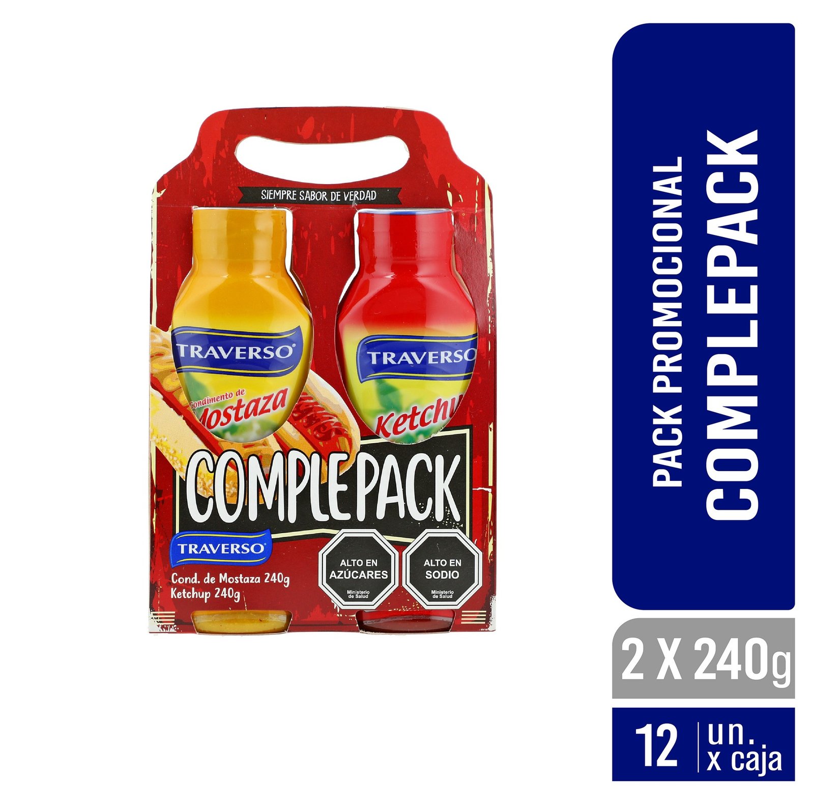 COMPLEPACK KET+MOST TRAV TRAVERSO 12X2X240 GR