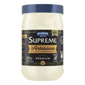 MAYONESA SUPREME ARTESANA HELLMANNS 12X380 GR