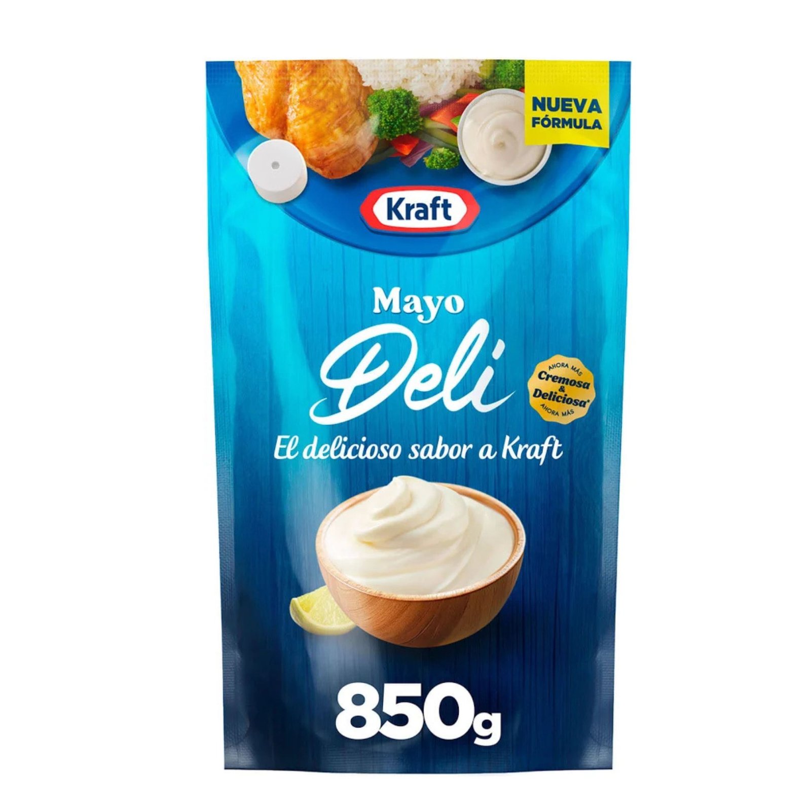 MAYONESA DELI DOYPACK KRAFT 12X850GR