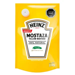 MOSTAZA DOYPACK HEINZ 12X350GR
