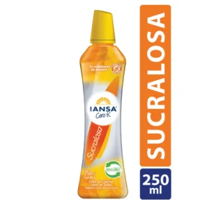 ENDULZANTE CERO K SACARINA SUCRALOSA IANSA 16X250M