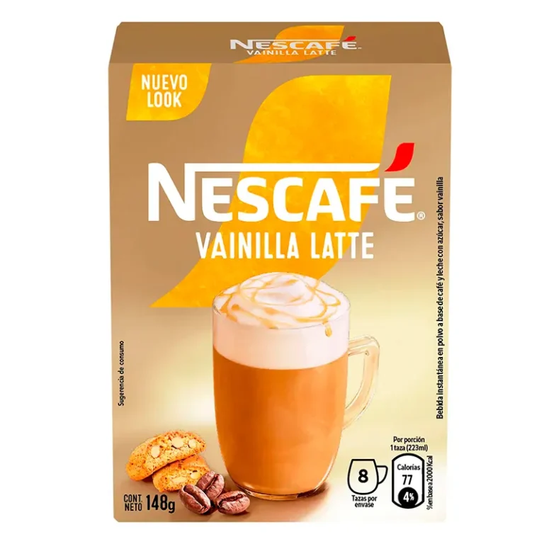 NESCAFE MIXES VAINILLA LATTE 6X8X18,5GR