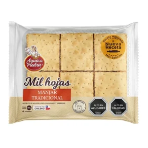 PASTEL MIL HOJAS AGUA DE PIEDRA 22X280GR