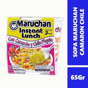 SOPA INSTANTANEA CAMARON MARUCHAN 12X64 GR