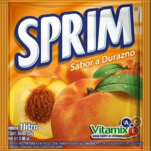 JUGO EN POLVO DURAZNO D/P SPRIM 80X10 GR