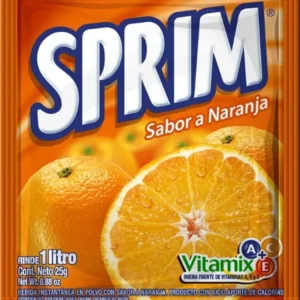 JUGO EN POLVO NARANJA D/P SPRIM 80X10 GR