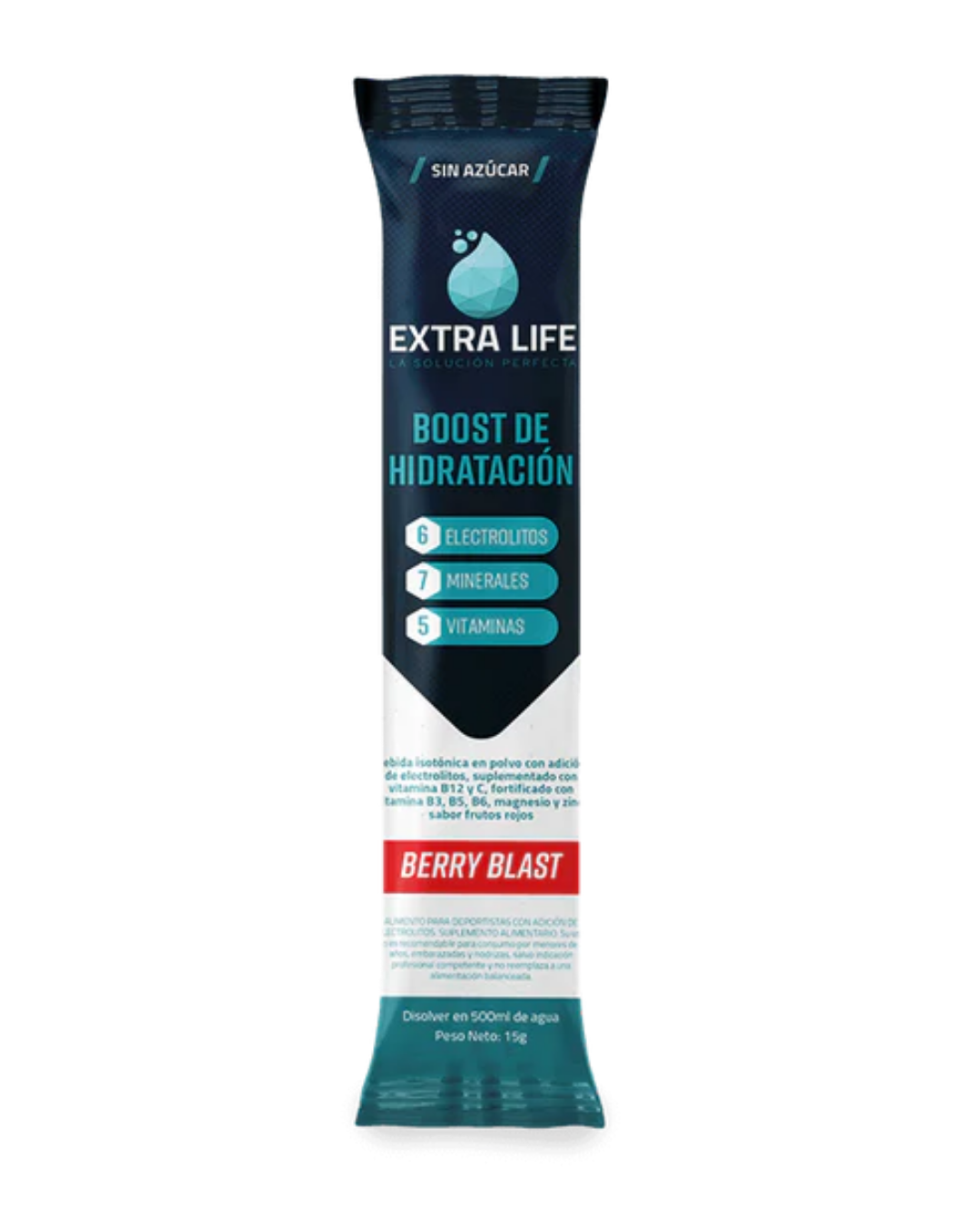 ISOTONICO EXTRA LIFE DP BERRY BLAST 10X15GR