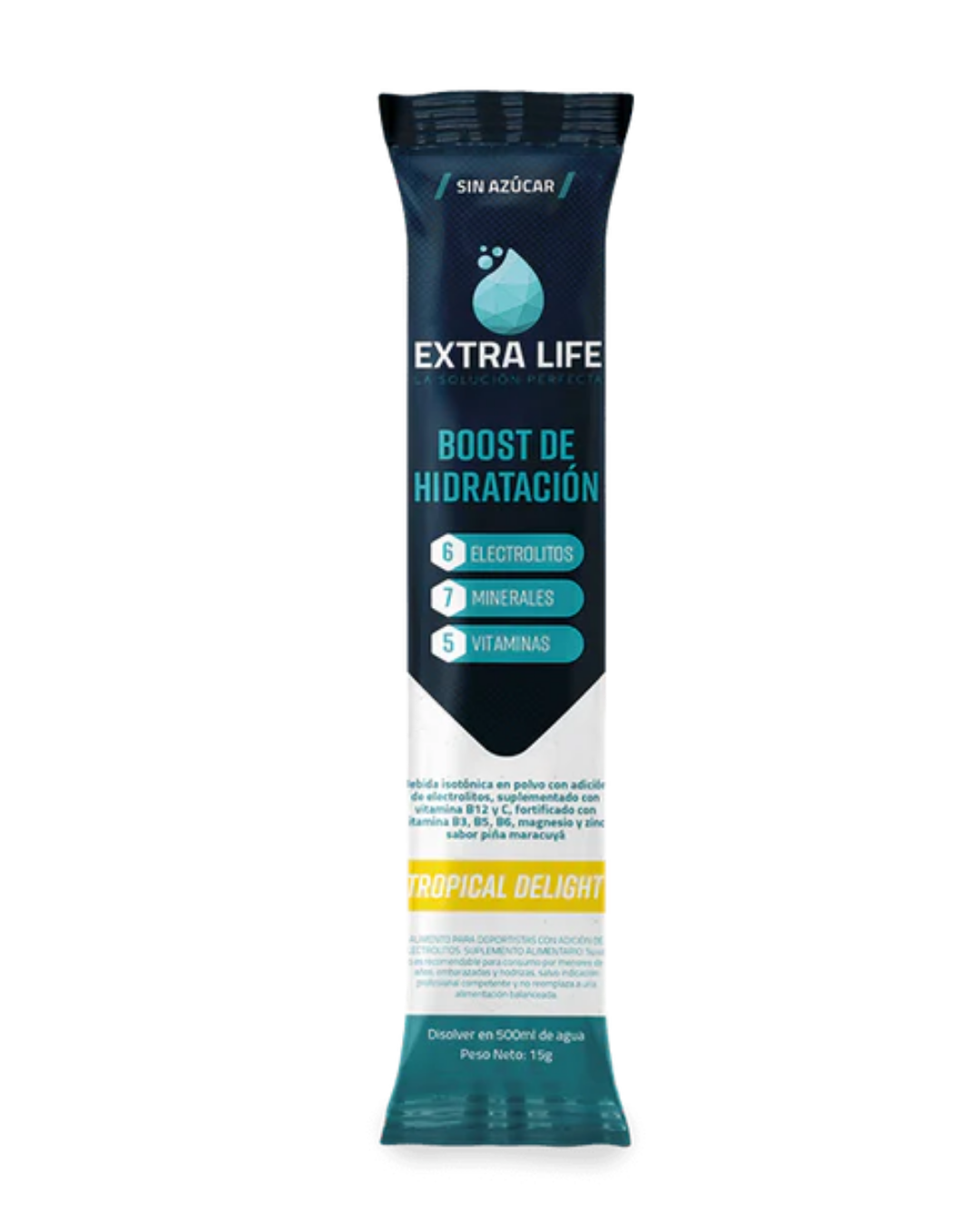 ISOTONICO EXTRA LIFE DP TROPICAL DELIGHT 10X15GR