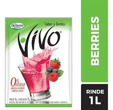 JUGO EN POLVO FRUTILLA VIVO DP 12X8GR
