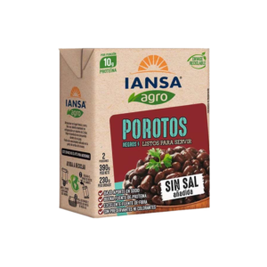 POROTOS NEGROS IANSA 12X390 GR