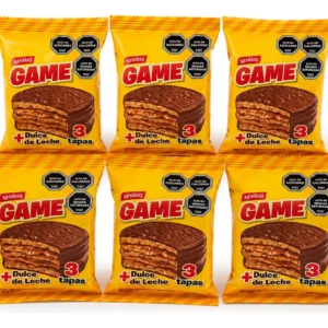 ALFAJOR GAME CHOCOLATE NEVARES 24X60GR