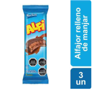 ALFAJOR ALFI MARINELA 120X60GR