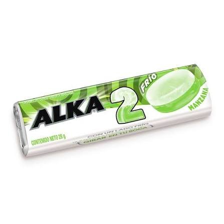 CARAMELO ALKA 2 MANZANA 12X28G