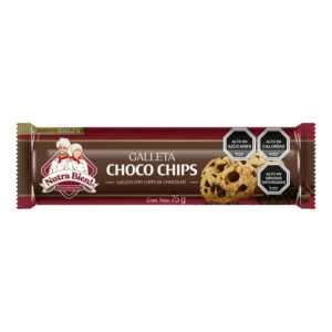 GALLETA CHOCO CHIP NUTRABIEN 48X75GR