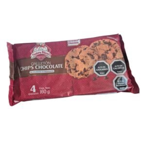 GALLETON CHIP CHOCO N.BIEN PACK 14X4 UN 160GR