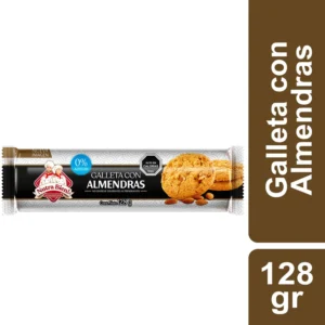 GALLETA S/AZUCAR ALMENDRA N.BIEN 18X128GR