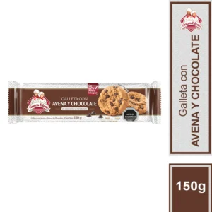 GALLETA AVENA CHOC NUTRA BIEN 18X150GR