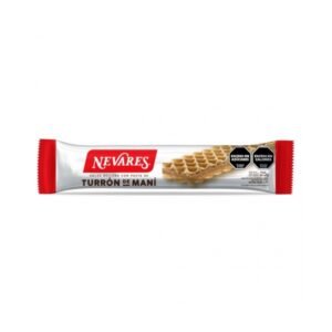 TURRON PASTA MANI NEVARES 50X25GRS