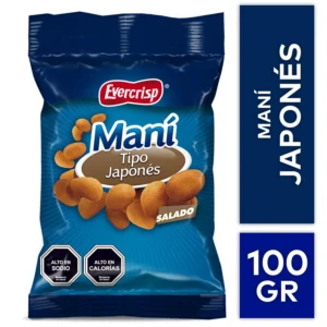MANI TIPO JAPONES EVERCRISP 1X100 GR