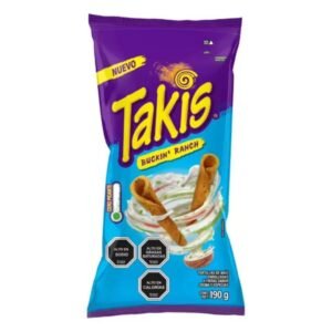 TORTILLA DE MAIZ BUCKIN RANCH TAKIS 14X190GR
