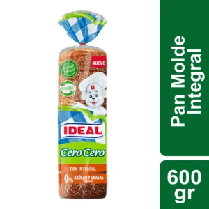 PAN  INTEGRAL CERO CERO IDEAL 10X600GR