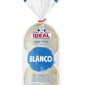 PAN PITA BLANCO IDEAL 14X8UN 300GR