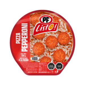 PIZZA PEPPERONI LISTO PF 6X430 GR