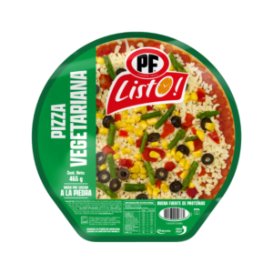 PIZZA VEGETARIANA LISTO PF 6X465 GR