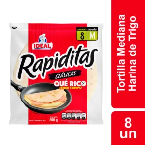 TORTILLA RAPIDITAS CLASICAS IDEAL BSA 27X8UN 200GR