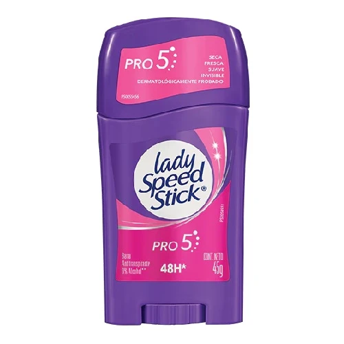 DESODORANTE BARRA PRO 5 LADY S.STICK 12X45GR