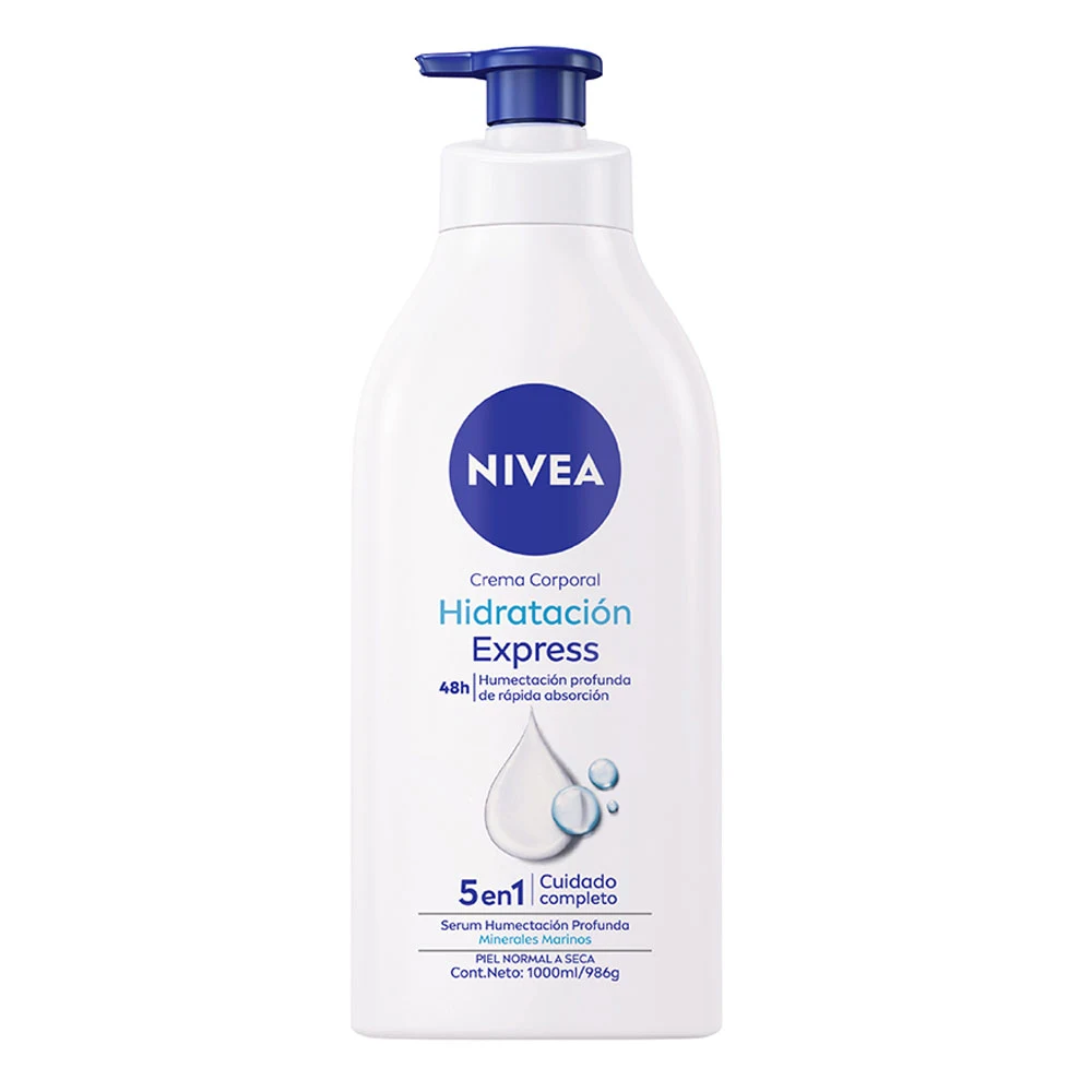 CREMA CORP HIDRATA EXPRESS NIVEA 9X1000ML