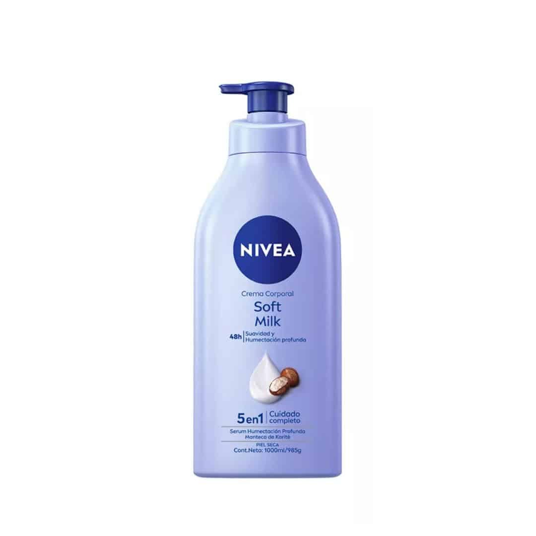CREMA CORPORAL SOFT MILK NIVEA 9X1000ML